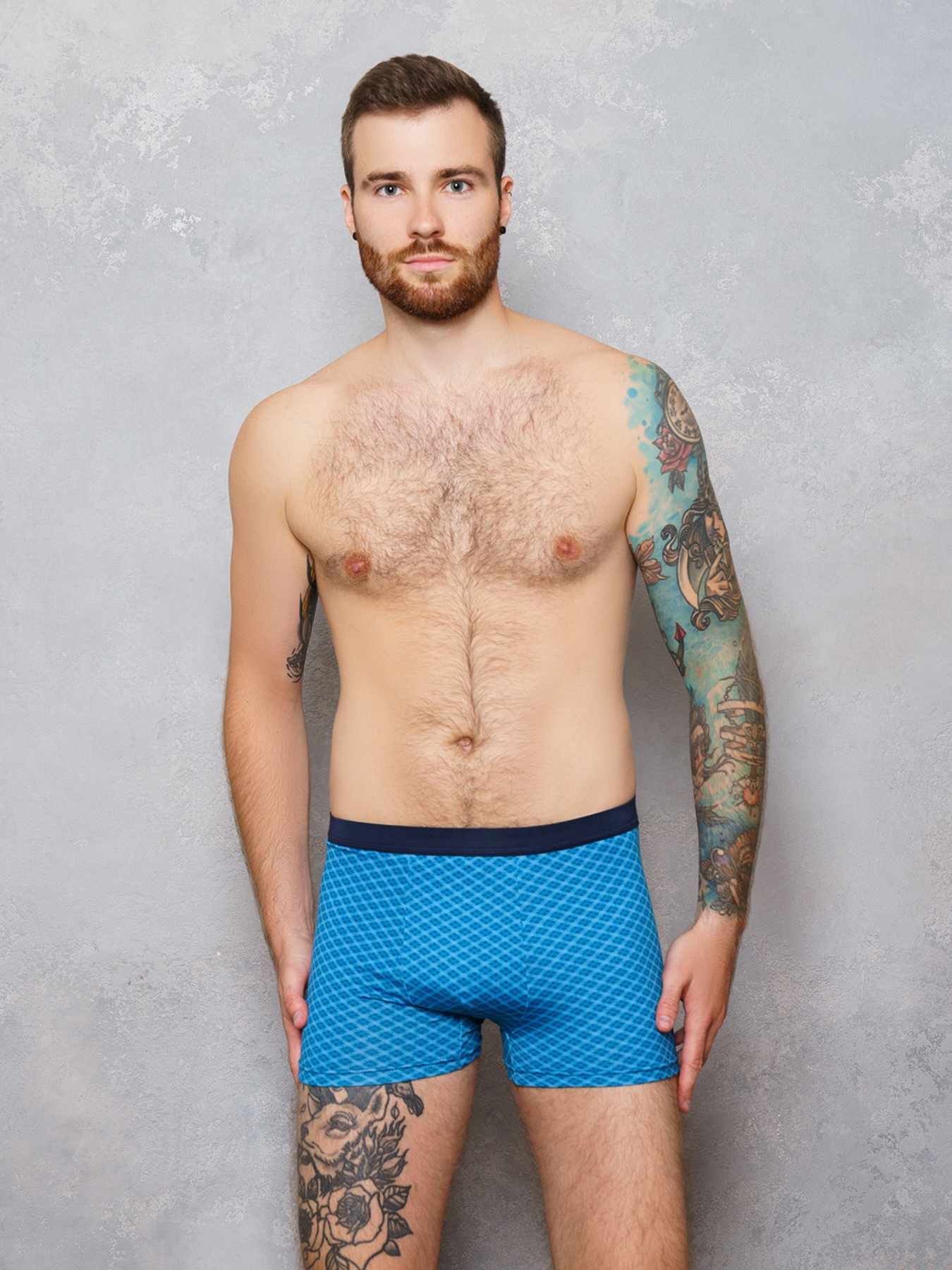 Трусы ISSA Plus модель GN5-120__turquoise Фото