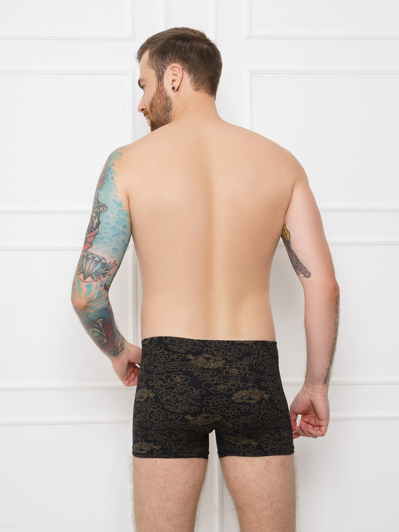 Трусы ISSA Plus модель GN5-122__black Фото