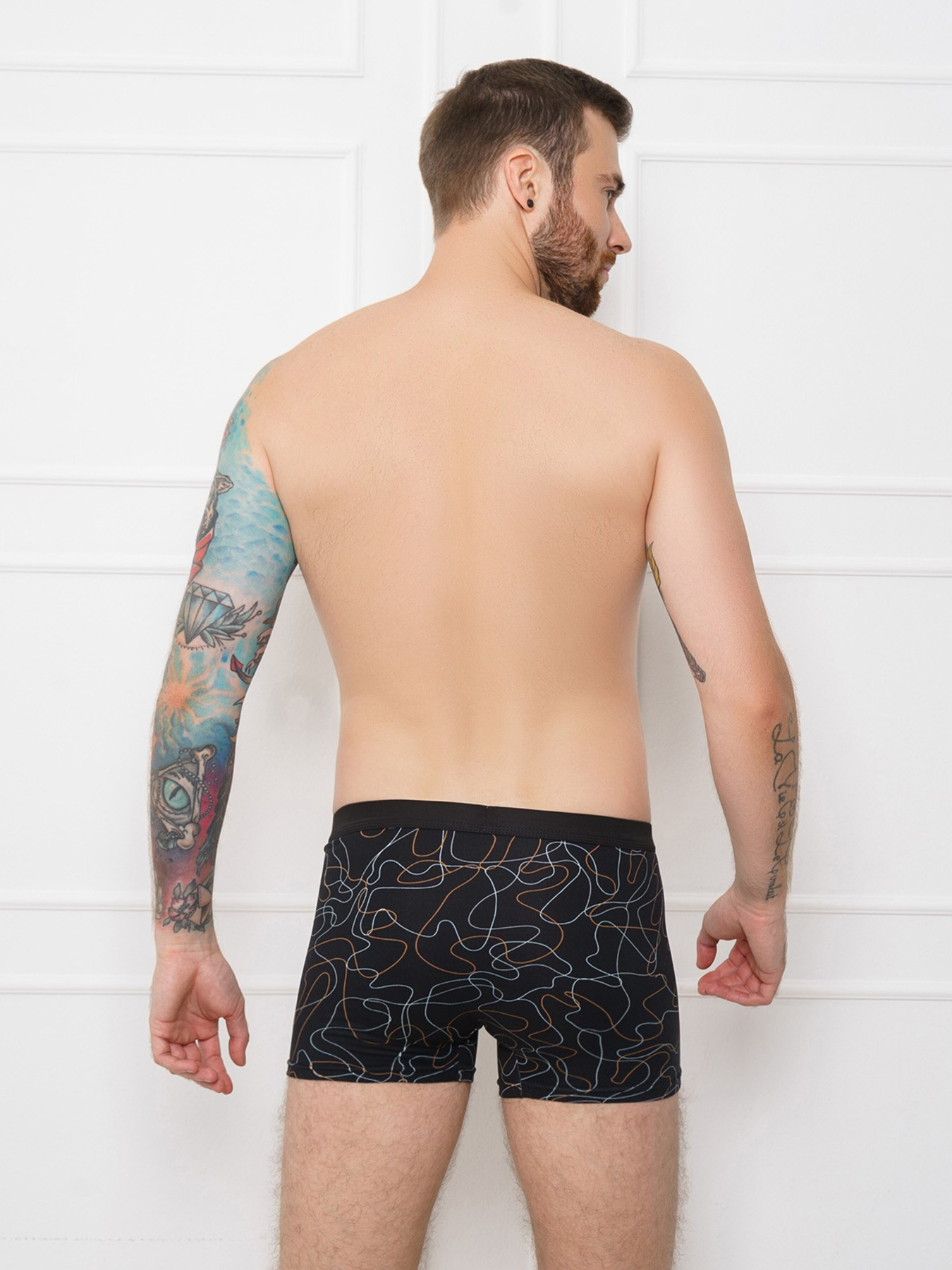 Трусы ISSA Plus модель GN5-123__black Трусы ISSA Plus модель GN5-123__black Фото