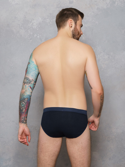 Трусы ISSA Plus модель GN5-124__darkblue — фото - INTERTOP
