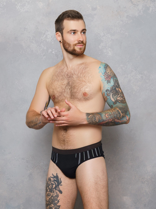 Труси ISSA Plus модель GN5-124__black Фото