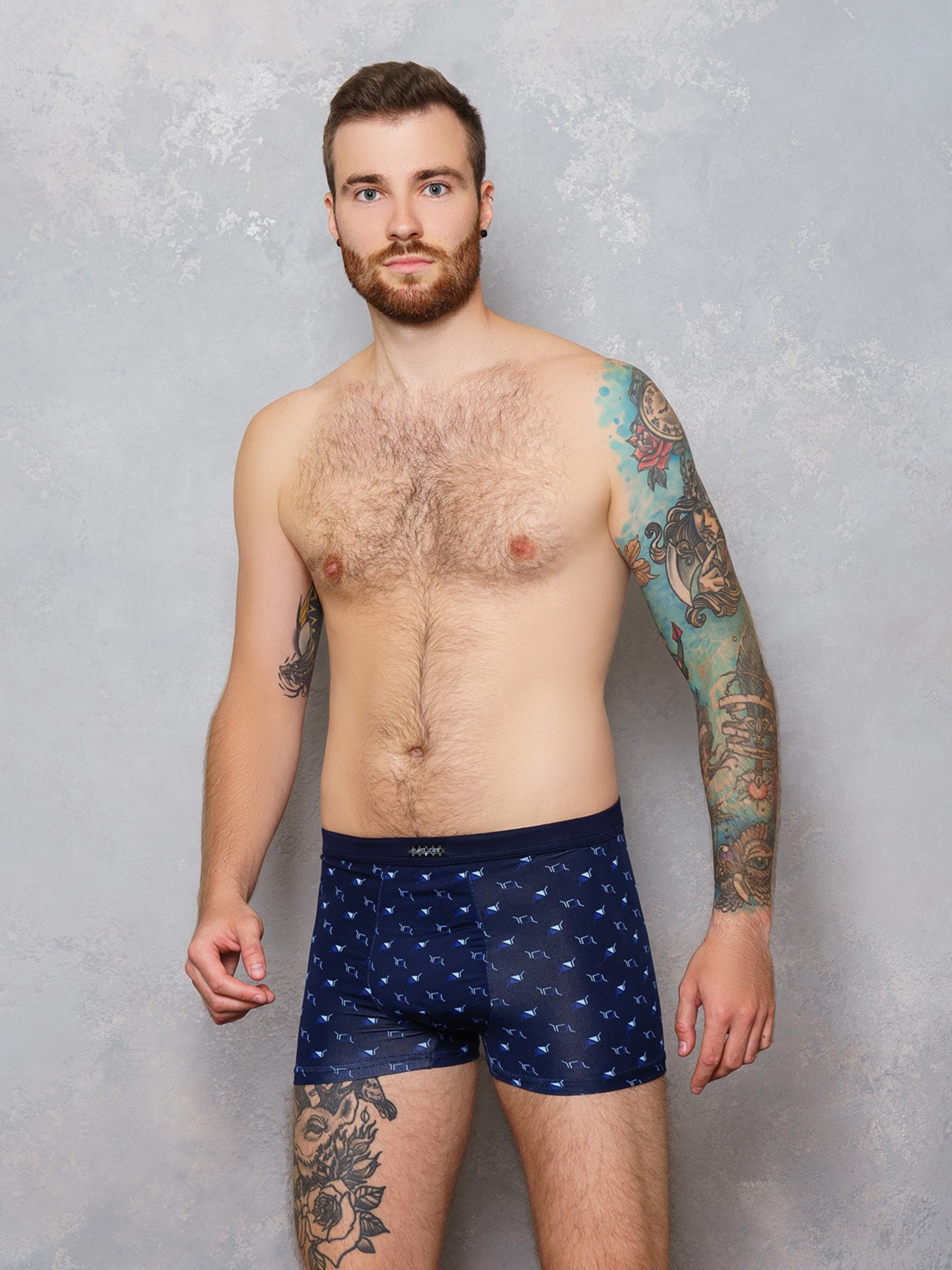 Трусы ISSA Plus модель GN5-126__blue Трусы ISSA Plus модель GN5-126__blue Фото