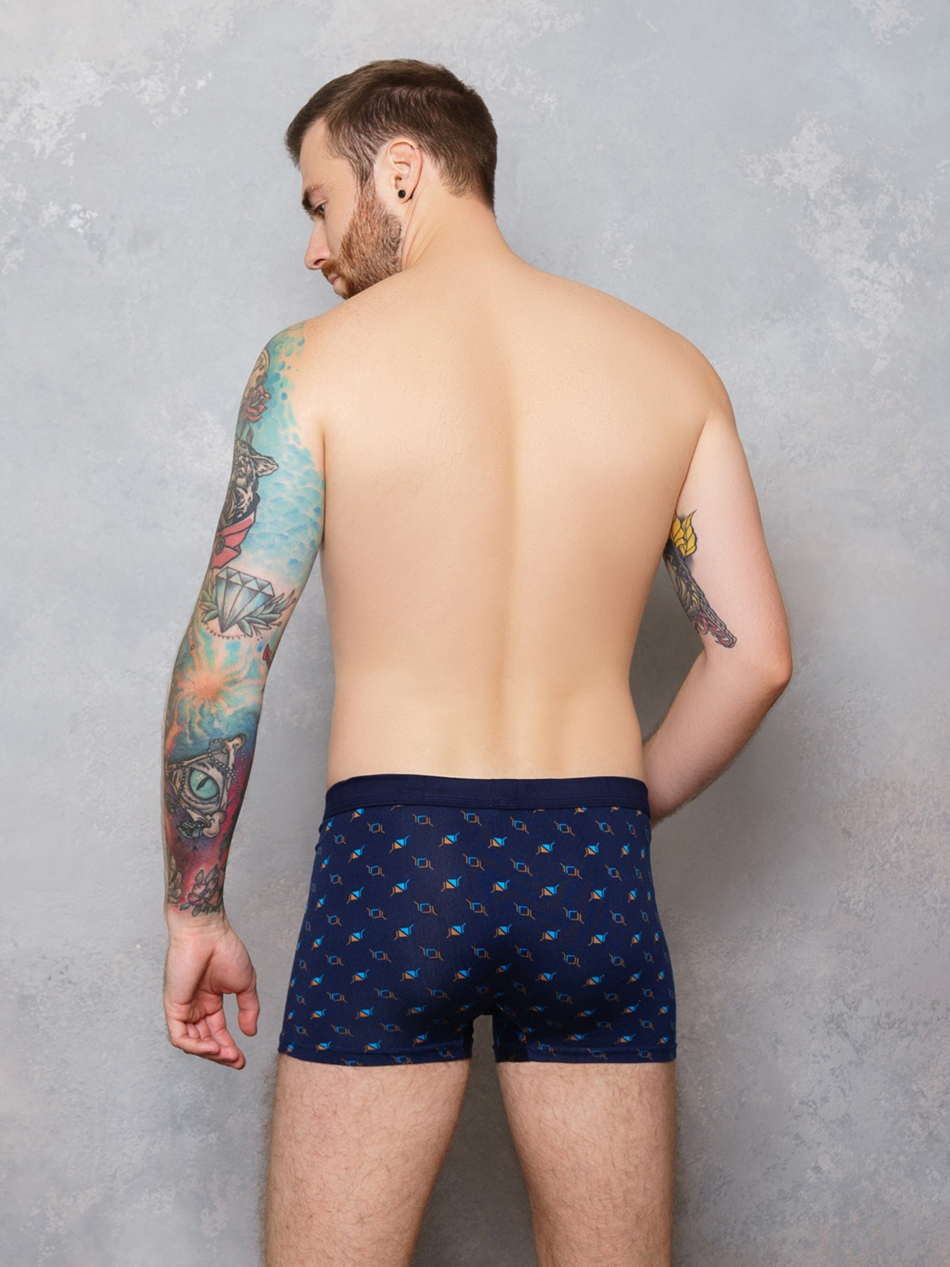 Трусы ISSA Plus модель GN5-126__darkblue Трусы ISSA Plus модель GN5-126__darkblue Фото