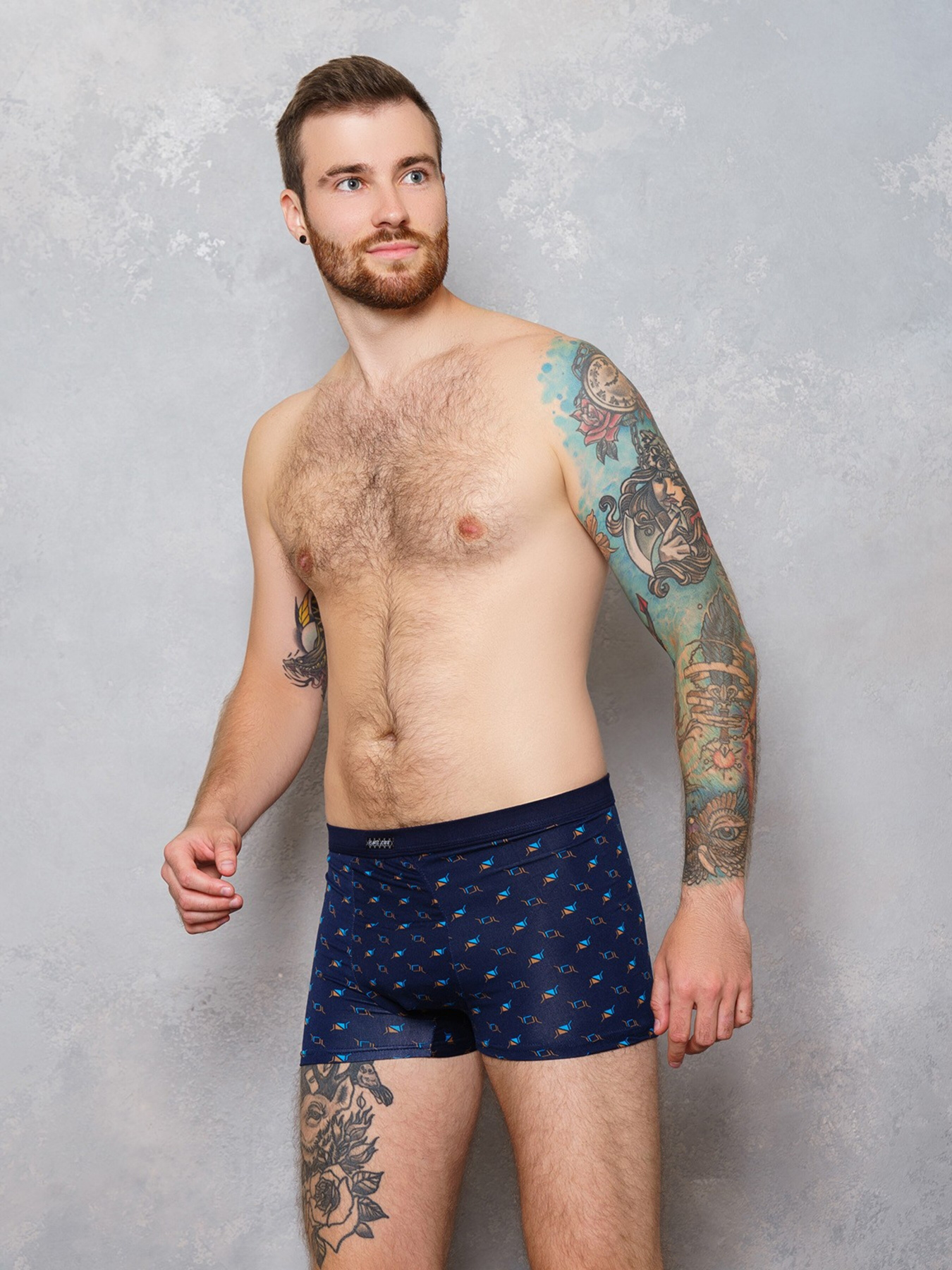 Трусы ISSA Plus модель GN5-126__darkblue Трусы ISSA Plus модель GN5-126__darkblue Фото