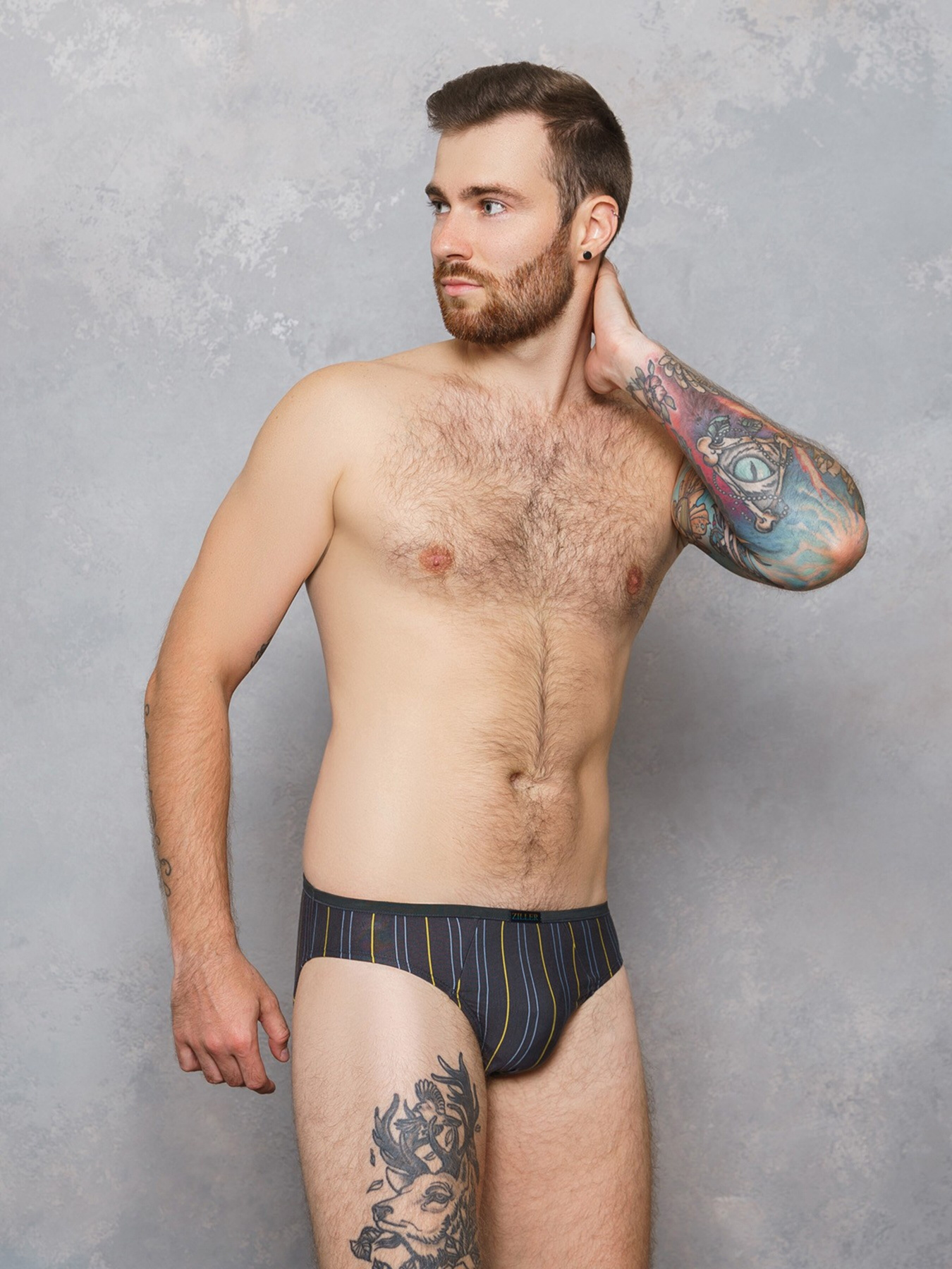 Труси ISSA Plus модель GN5-128__darkgray Фото