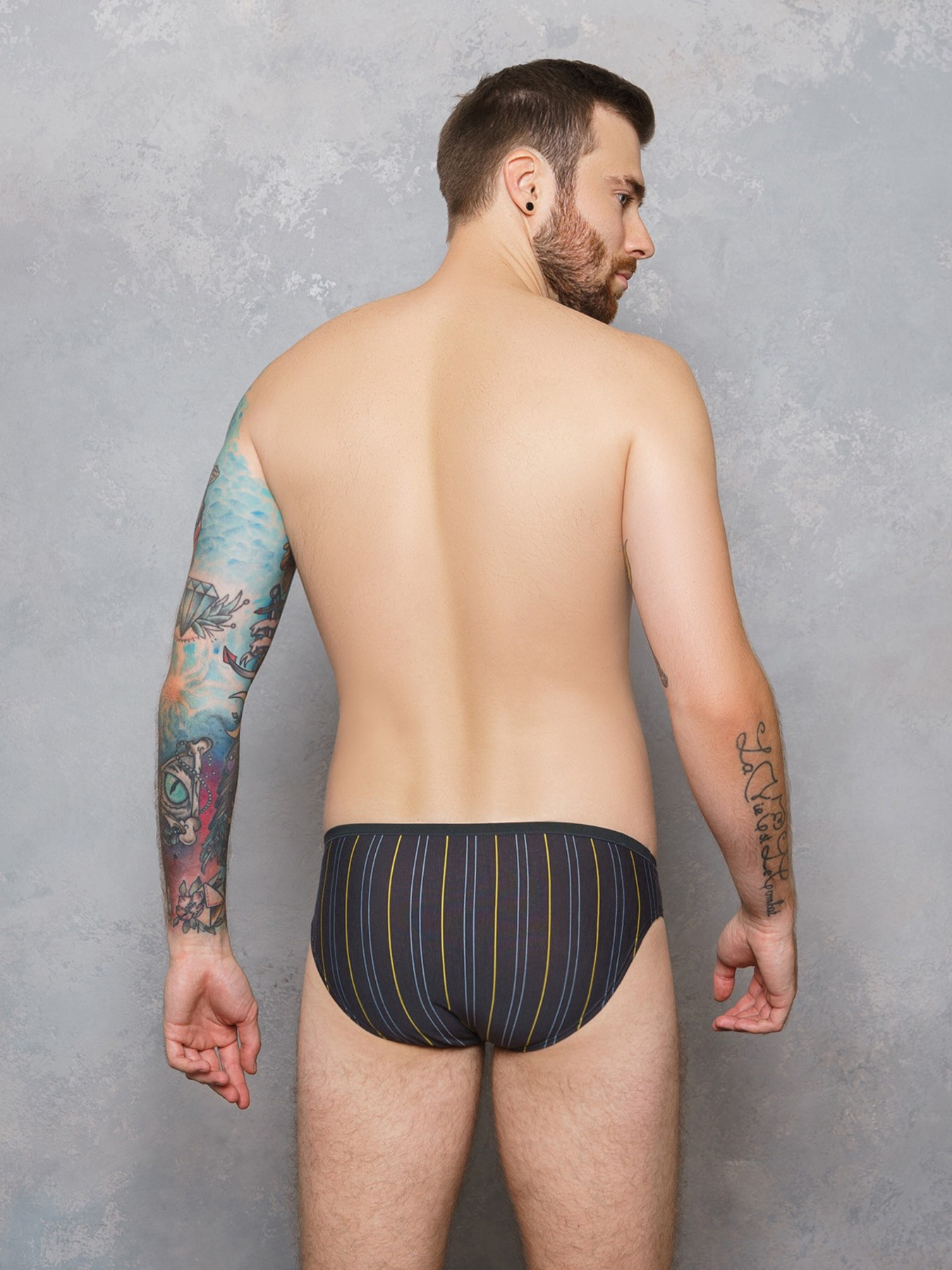 Труси ISSA Plus модель GN5-128__darkgray Фото