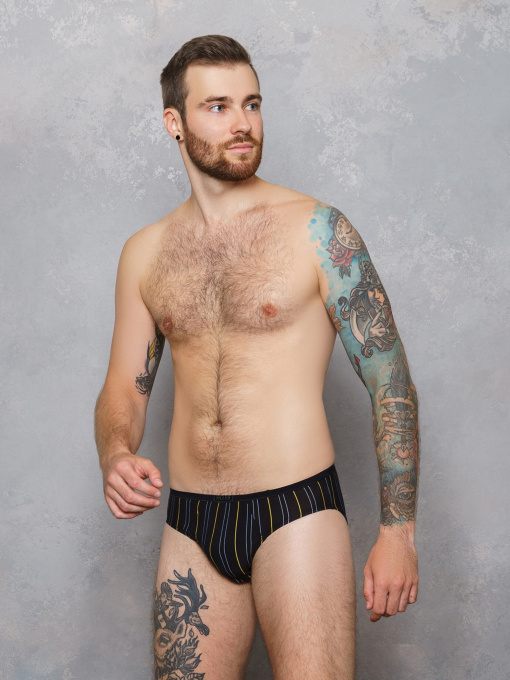 Трусы ISSA Plus модель GN5-128__black Фото