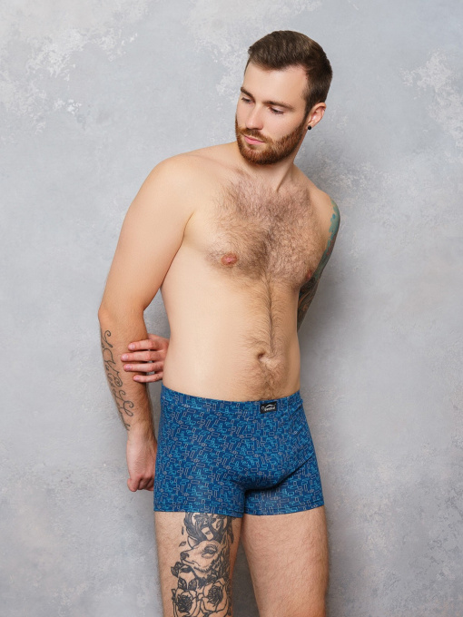 Труси ISSA Plus модель GN5-129__blue Фото