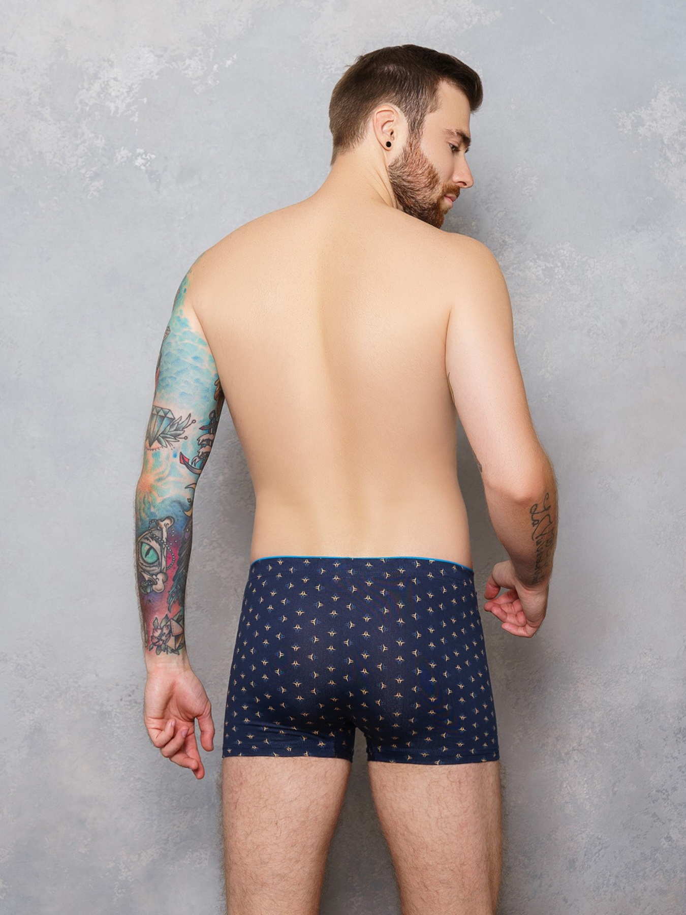 Трусы ISSA Plus модель GN5-130__darkblue Фото