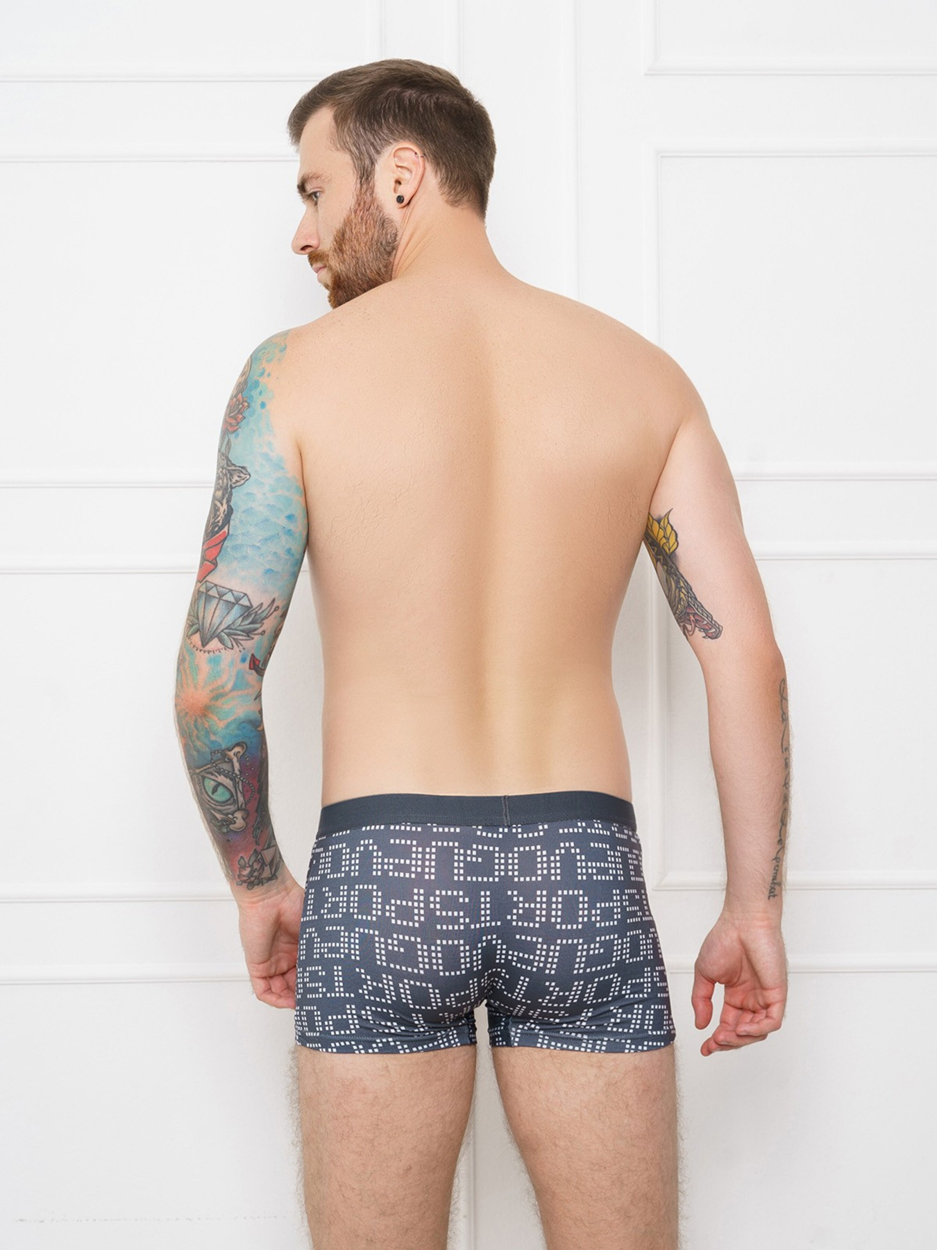 Труси ISSA Plus модель GN5-131__grey Фото