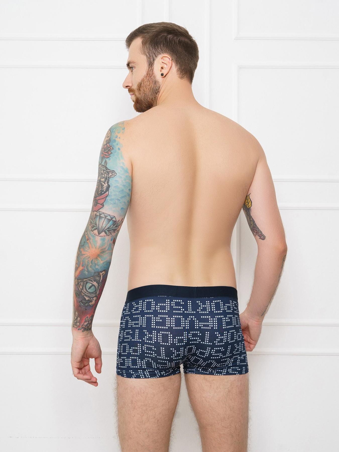 Трусы ISSA Plus модель GN5-131__blue Фото