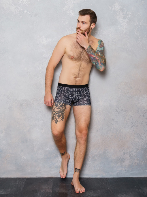 Трусы ISSA Plus модель GN5-131__black Фото