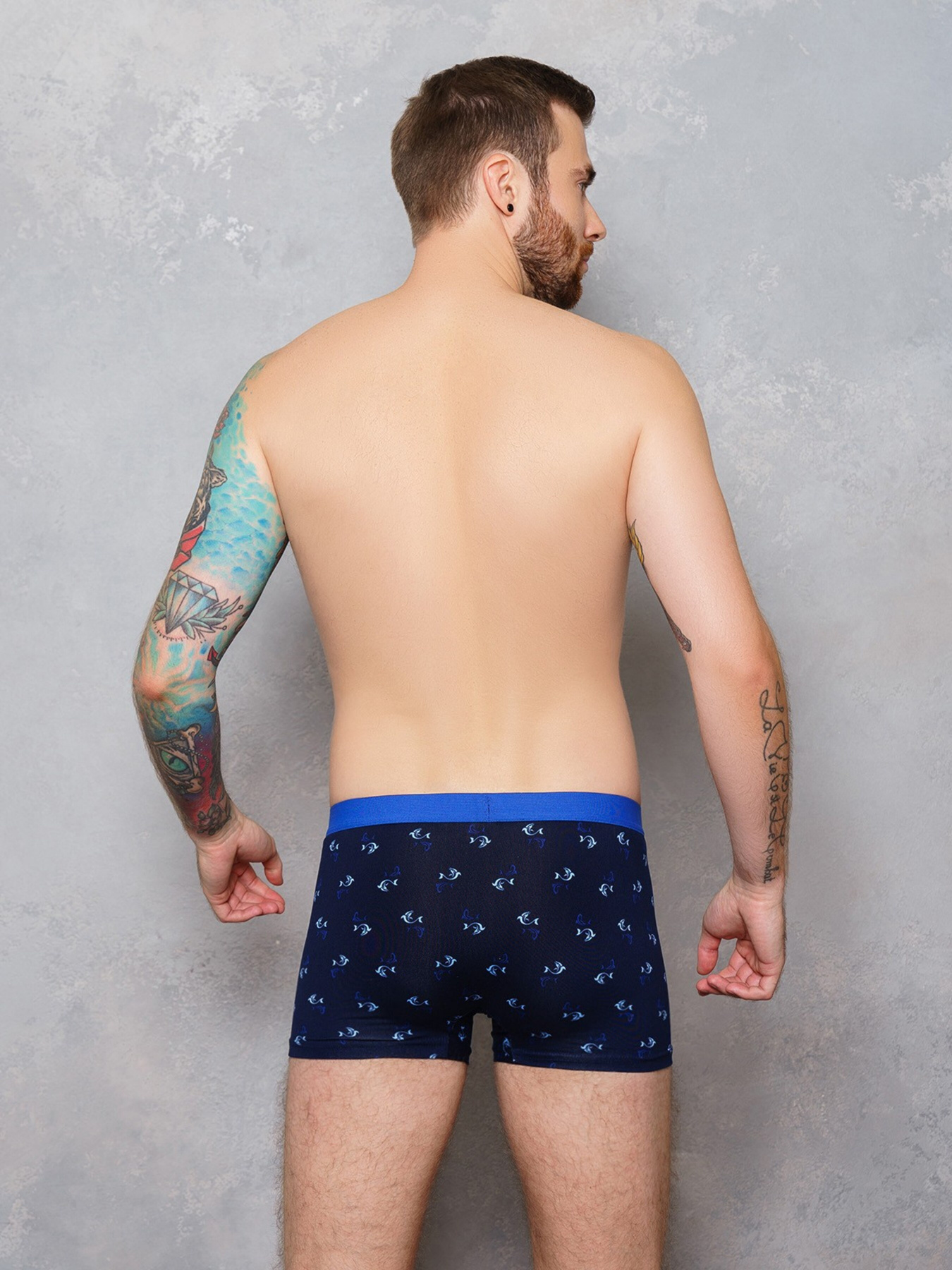 Труси ISSA Plus модель GN5-132__darkblue Фото