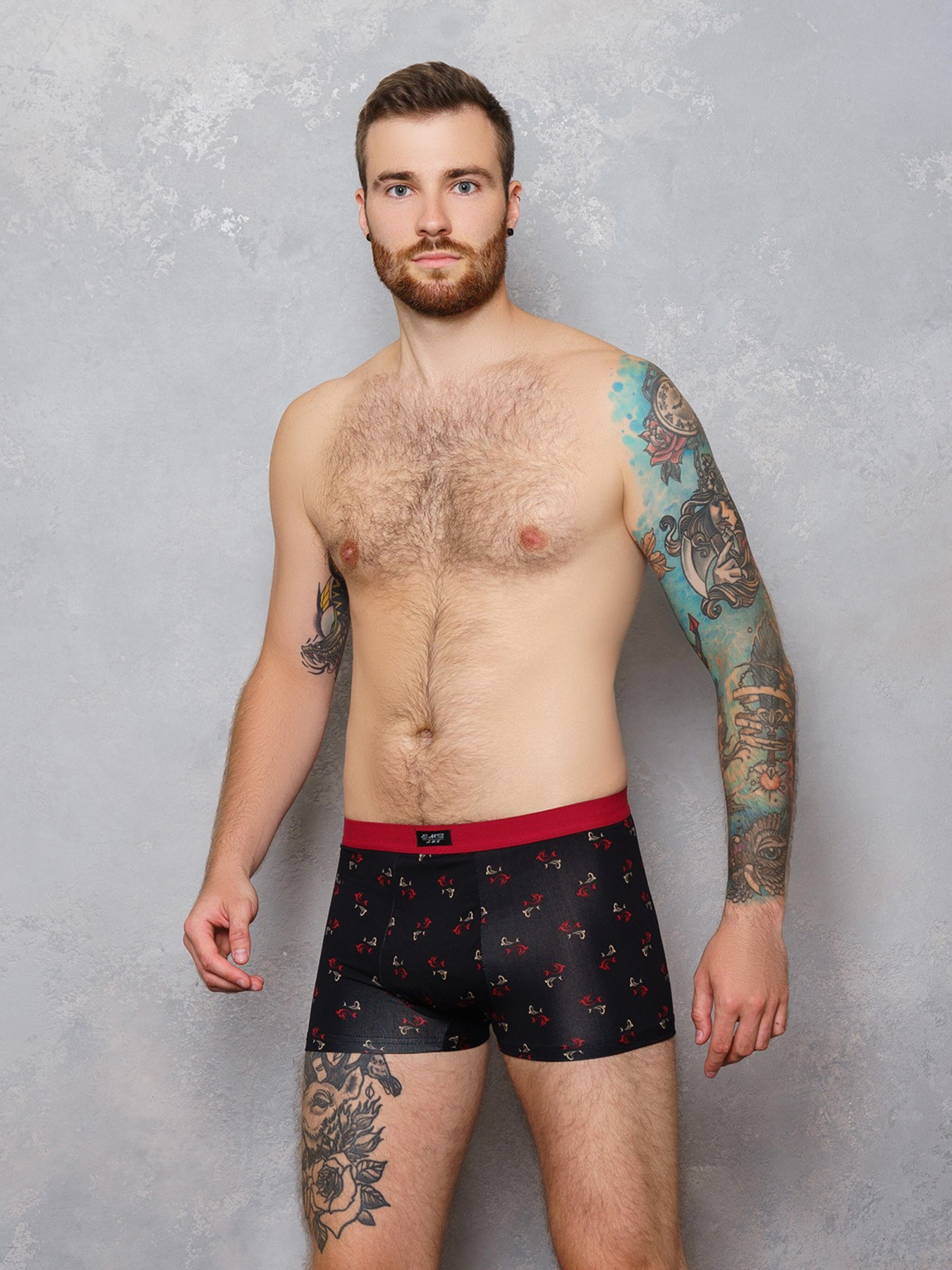 Трусы ISSA Plus модель GN5-132__black Трусы ISSA Plus модель GN5-132__black Фото