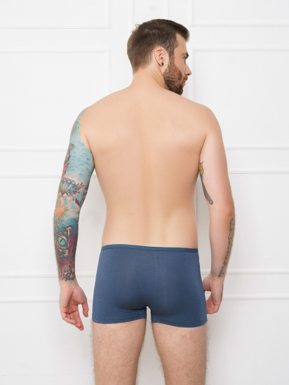 Труси ISSA Plus модель GN5-134__blue — фото - INTERTOP