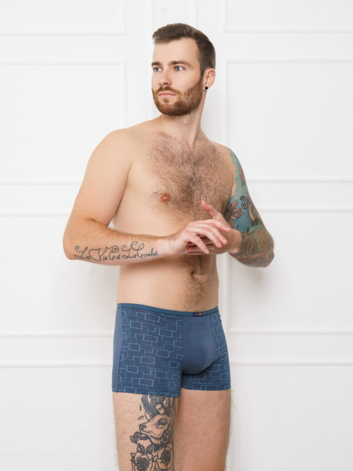 Труси ISSA Plus модель GN5-134__blue Фото