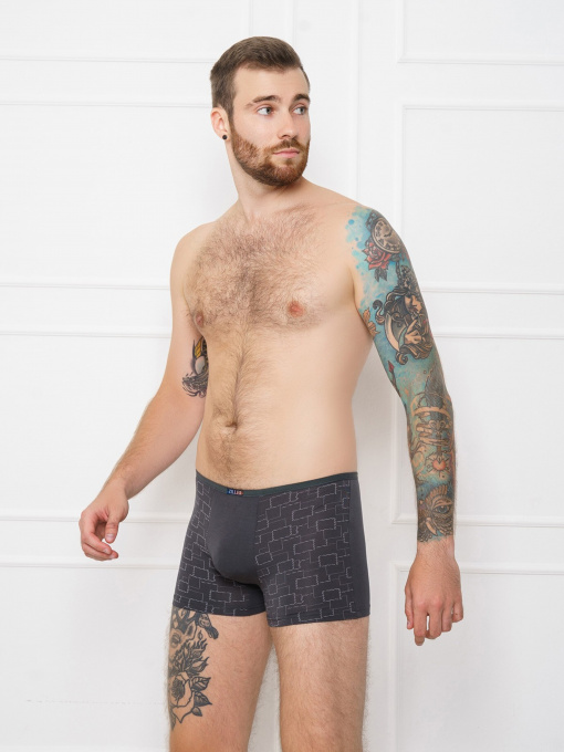 Трусы ISSA Plus модель GN5-134__darkgray Фото