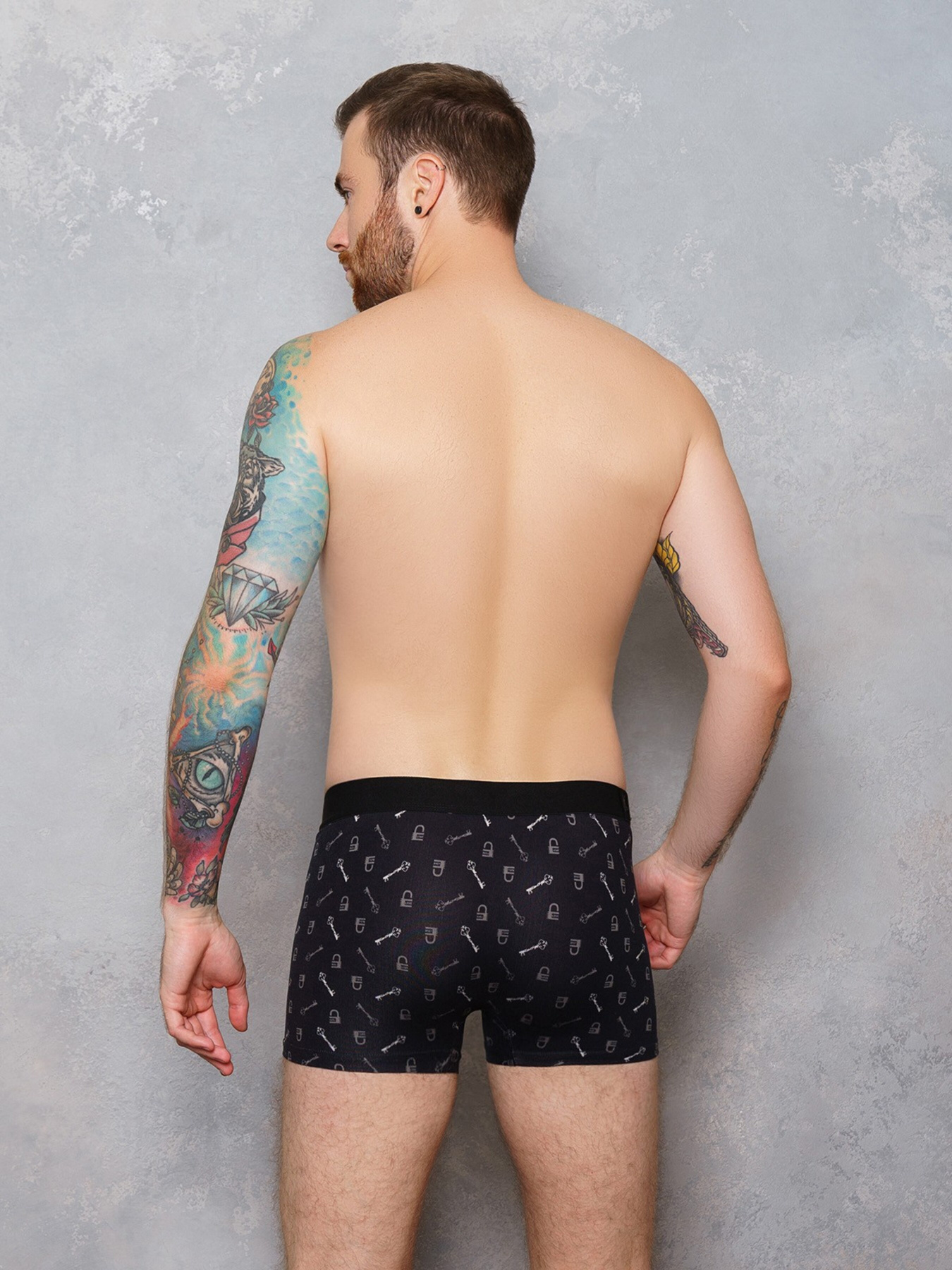 Трусы ISSA Plus модель GN5-135__black Фото