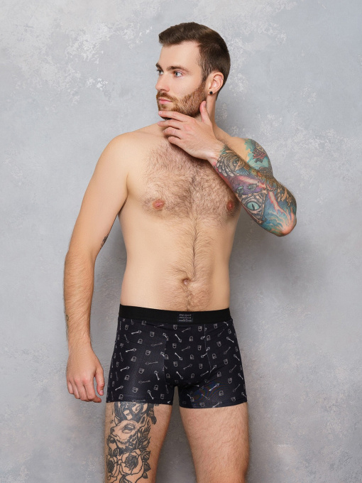 Труси ISSA Plus модель GN5-135__black Фото