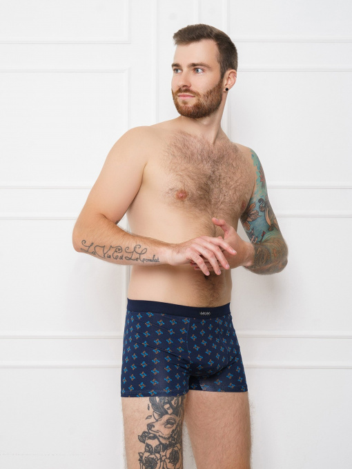 Трусы ISSA Plus модель GN5-136__darkblue Фото