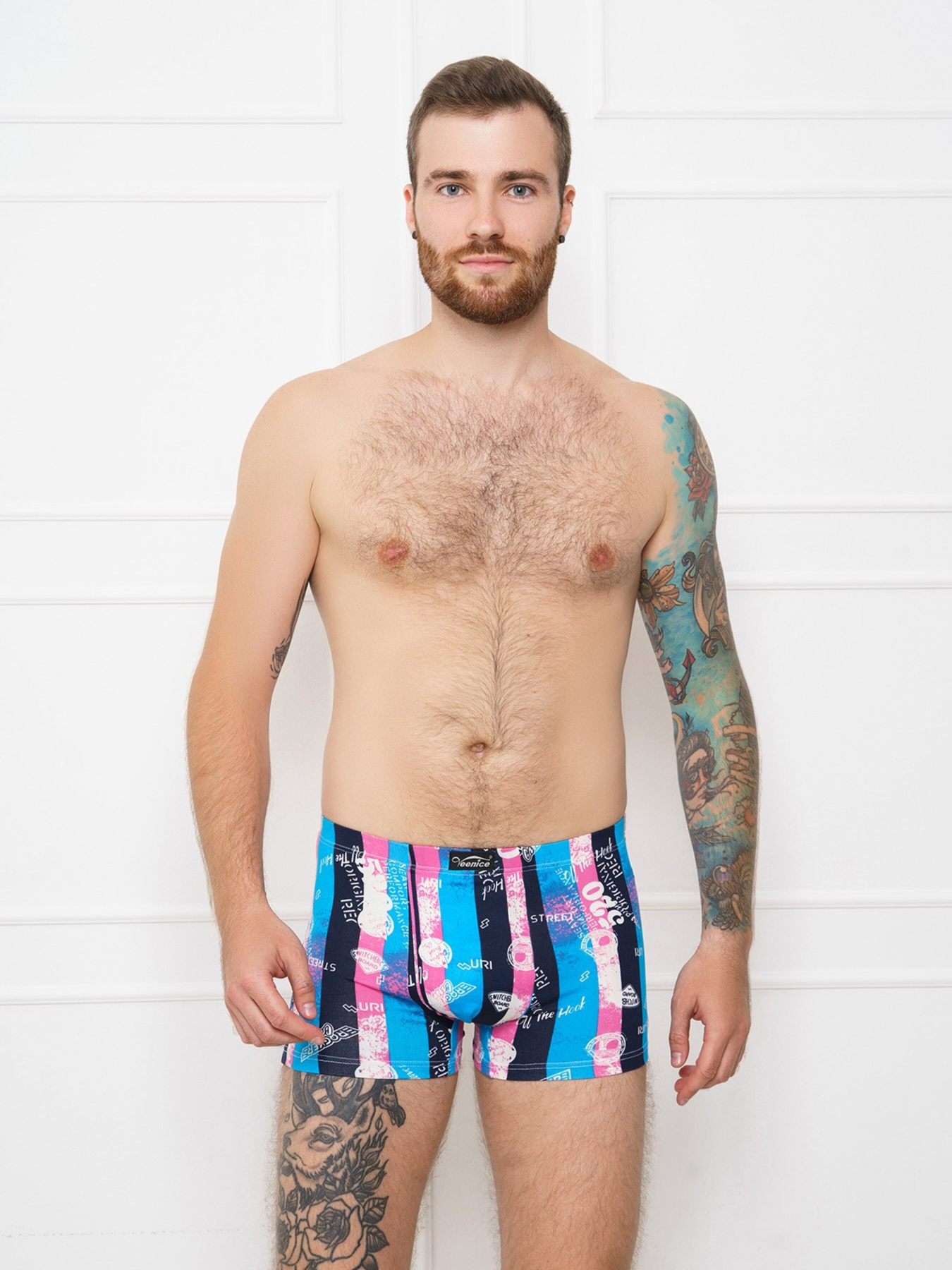 Трусы ISSA Plus модель GN5-137__blue Фото