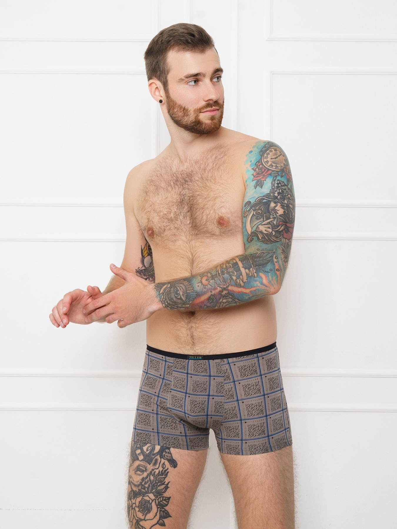 Труси ISSA Plus модель GN5-138__darkgray Фото