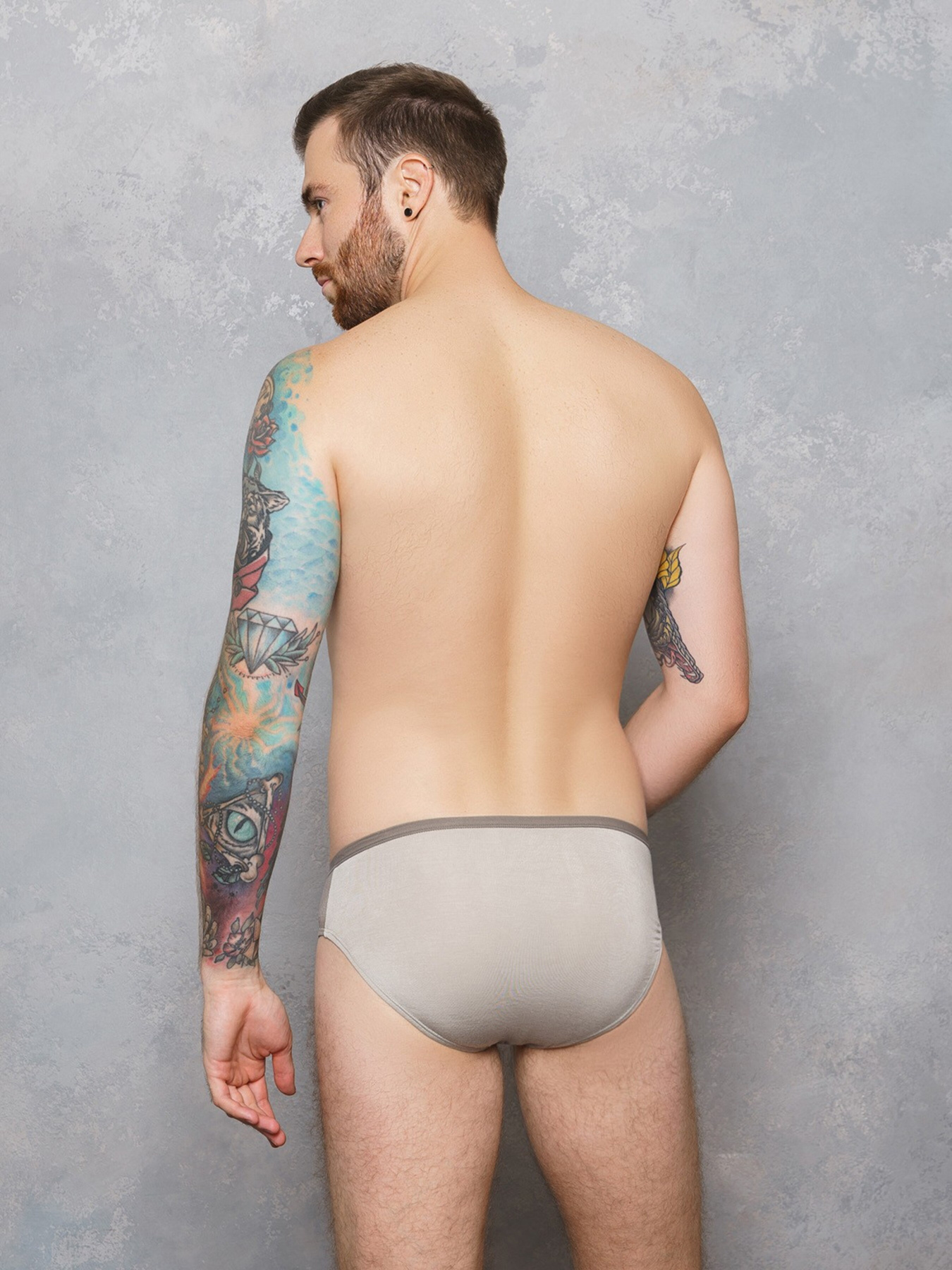 Трусы ISSA Plus модель GN5-139__beige Фото