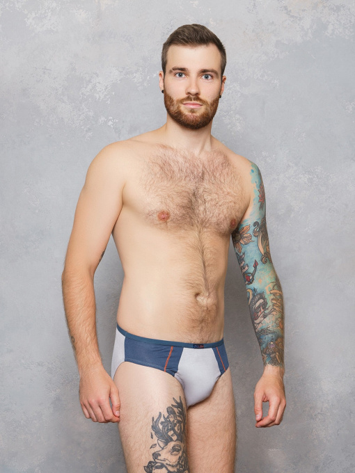 Труси ISSA Plus модель GN5-139__grey Фото