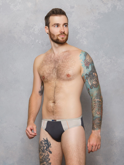 Труси ISSA Plus модель GN5-139__darkgray - фото