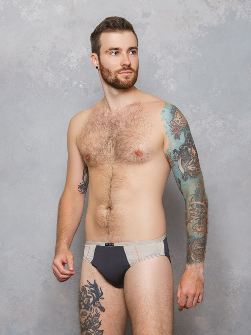 Труси ISSA Plus модель GN5-139__darkgray Фото