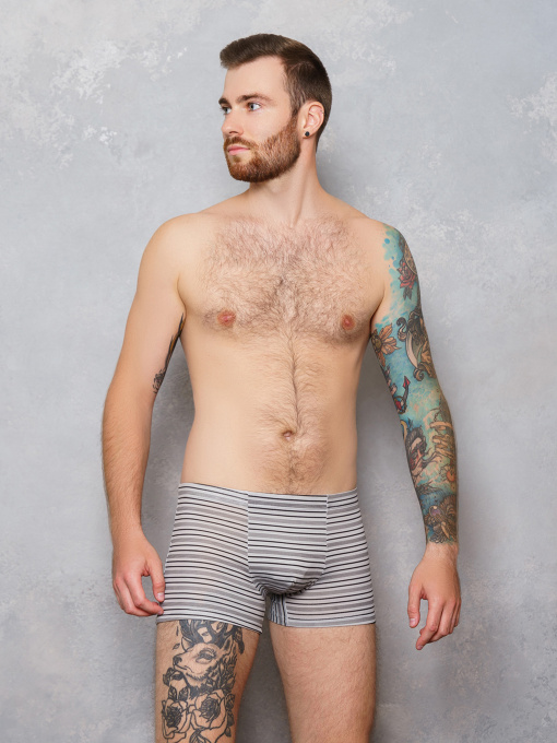 Трусы ISSA Plus модель GN5-142__grey Фото