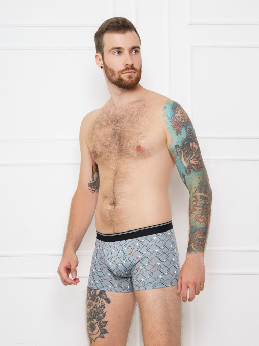 Труси ISSA Plus модель GN5-144__grey Фото