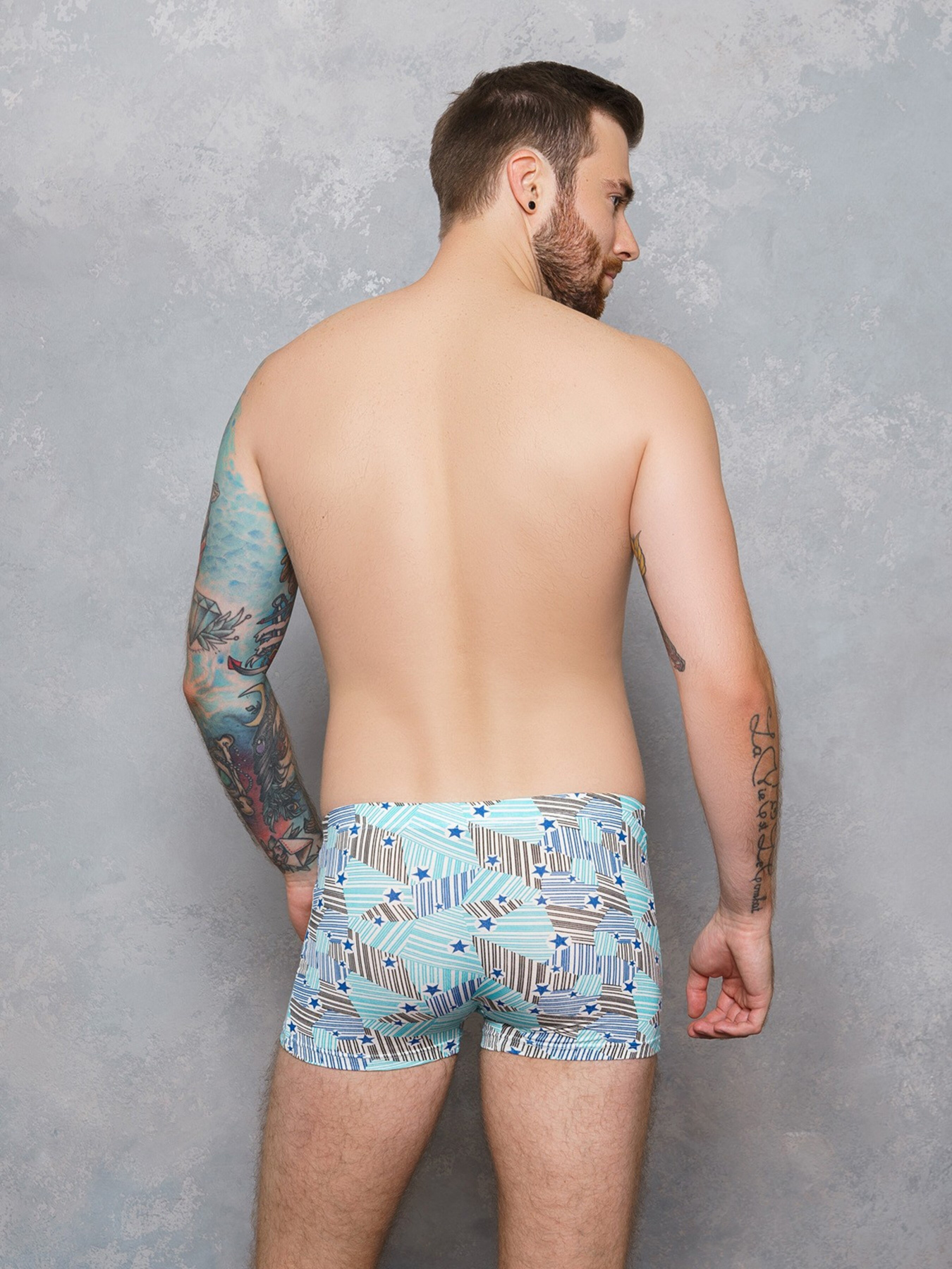 Трусы ISSA Plus модель GN5-147__blue Фото