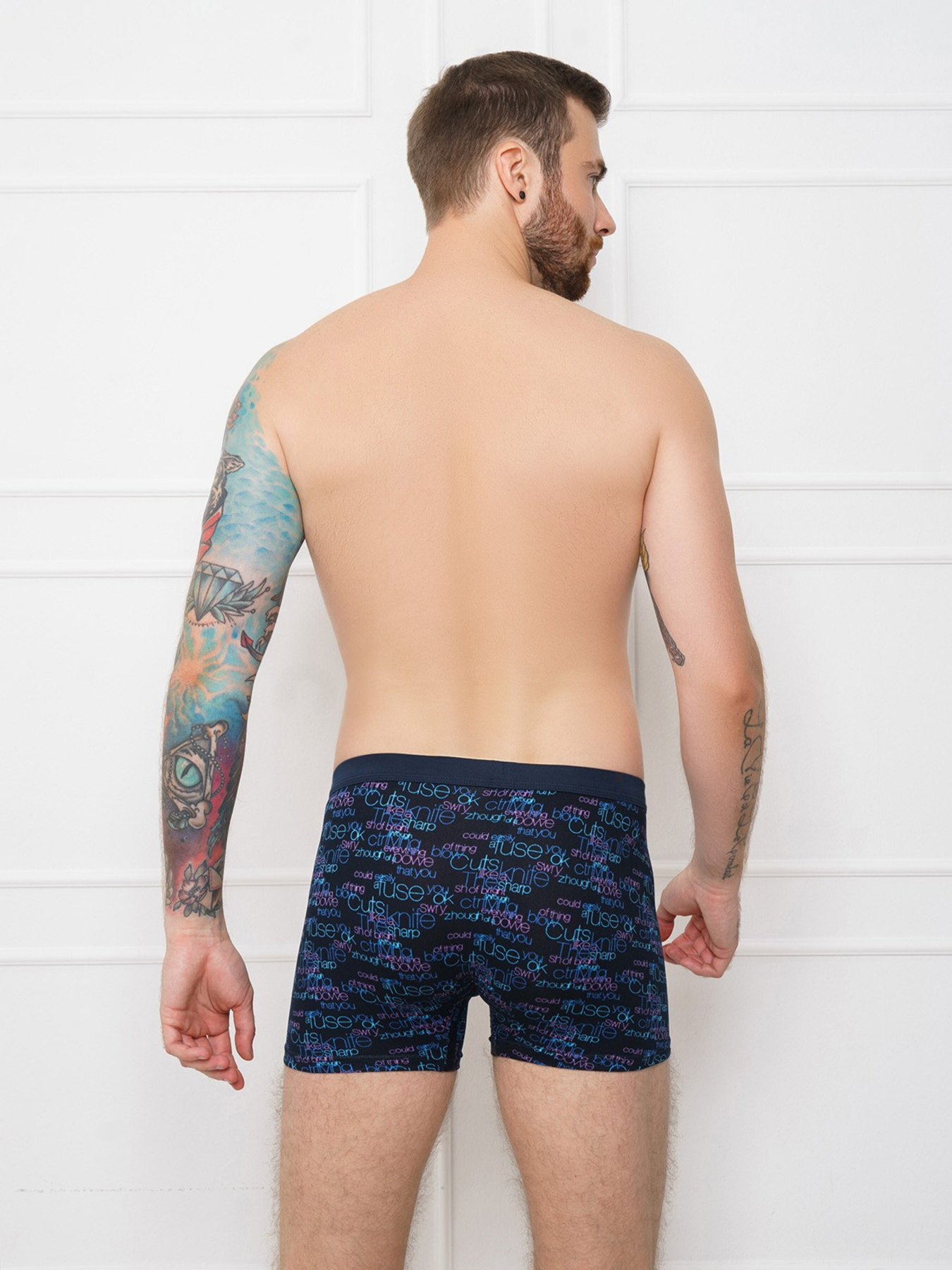 Трусы ISSA Plus модель GN5-148__darkblue Фото