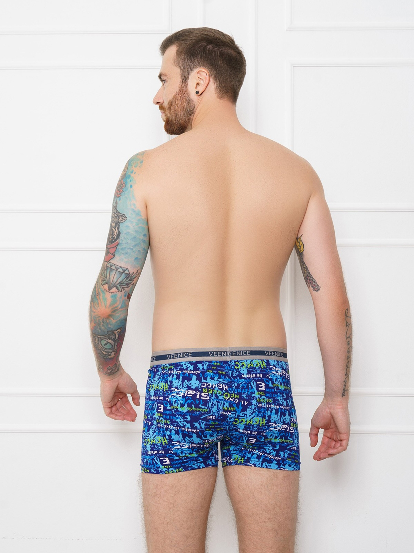 Трусы ISSA Plus модель GN5-149__blue Фото