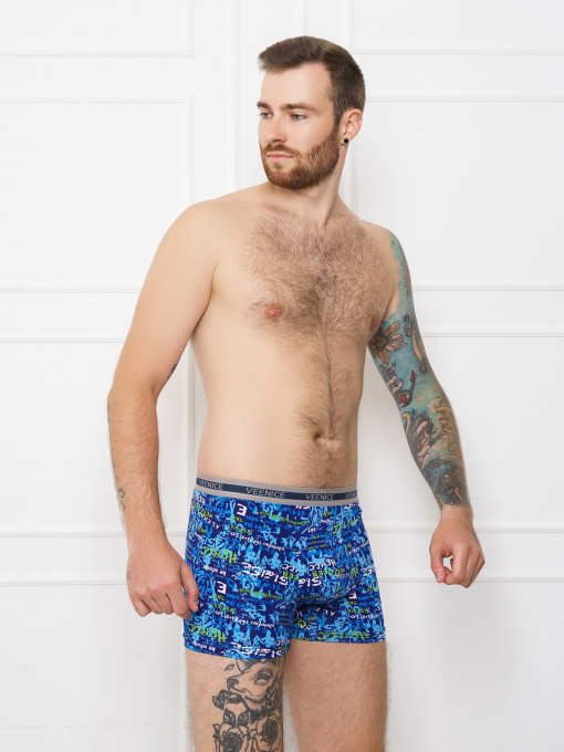 Труси ISSA Plus модель GN5-149__blue Фото