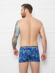 Трусы ISSA Plus модель GN5-149__blue Фото