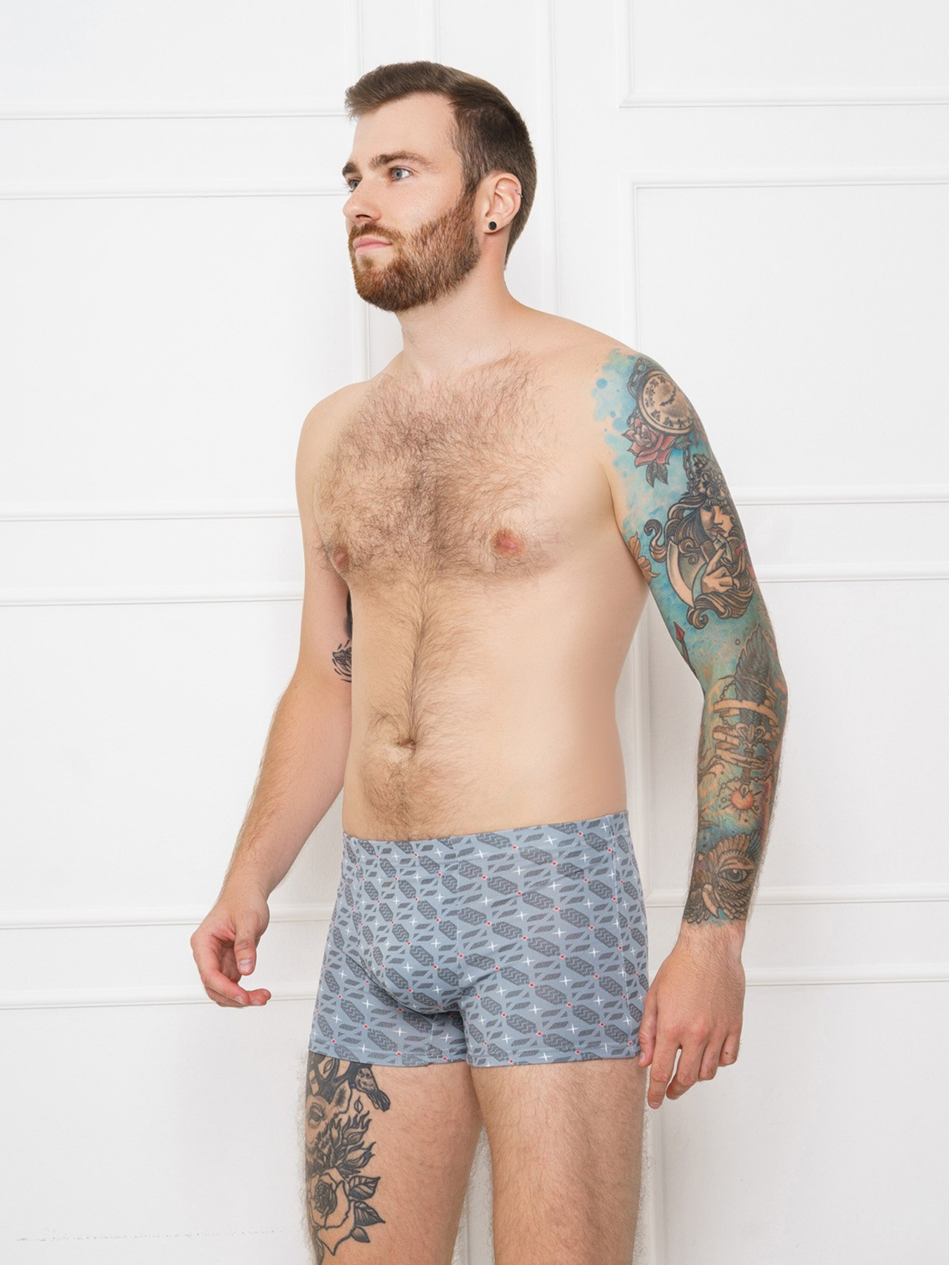 Трусы ISSA Plus модель GN5-150__grey Фото