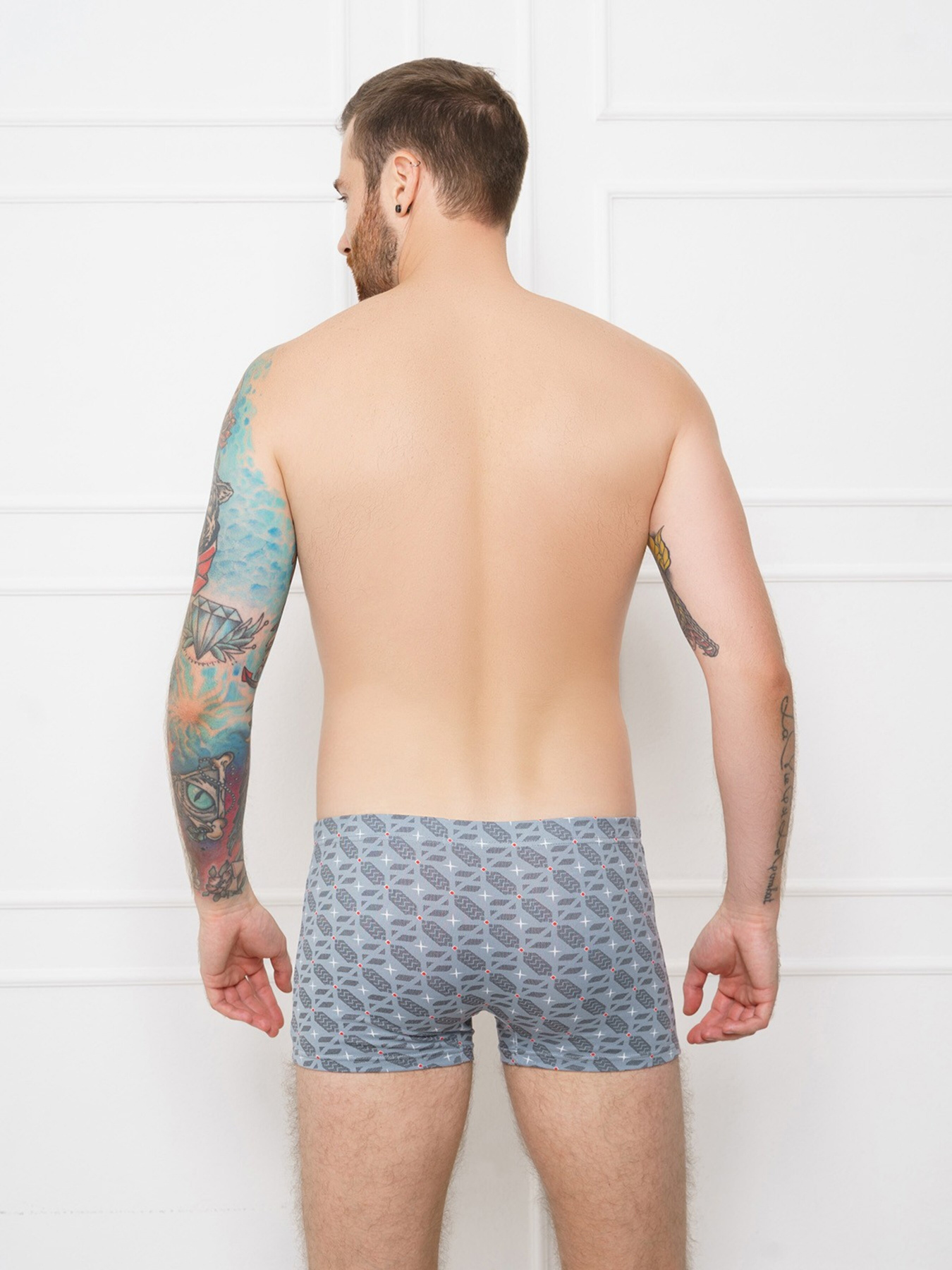 Трусы ISSA Plus модель GN5-150__grey Фото