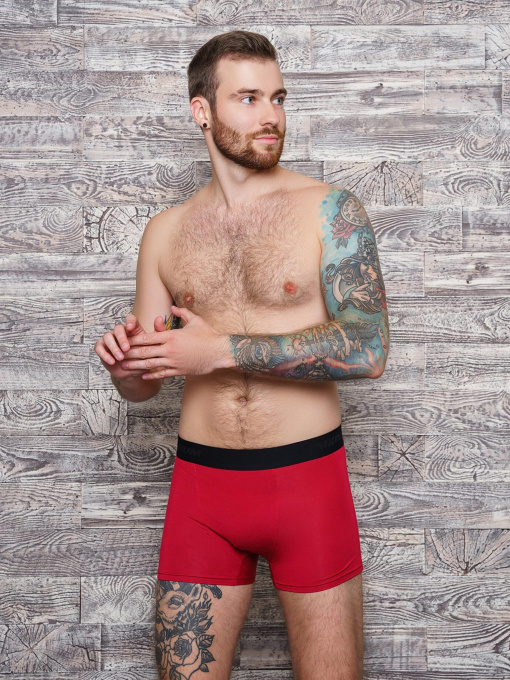 Трусы ISSA Plus модель GN5-153__burgundy Фото