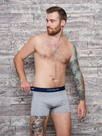 Трусы ISSA Plus модель GN5-153__lightgray Фото