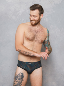 Труси ISSA Plus модель GN5-156__darkgray Фото