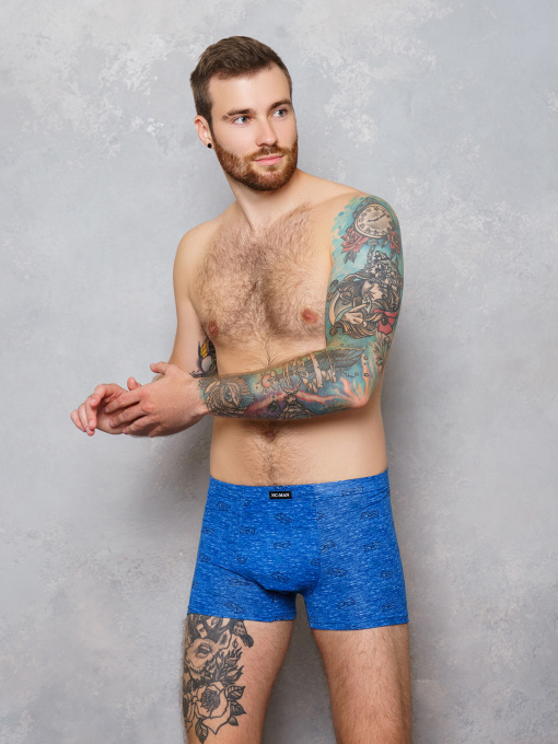 Труси ISSA Plus модель GN5-157__blue Фото