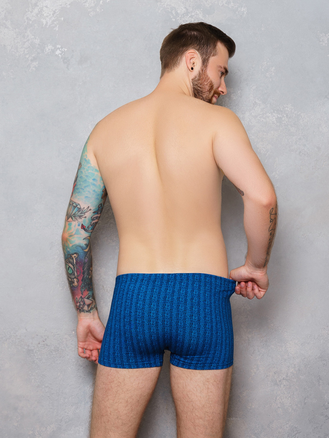 Труси ISSA Plus модель GN5-158__blue Фото