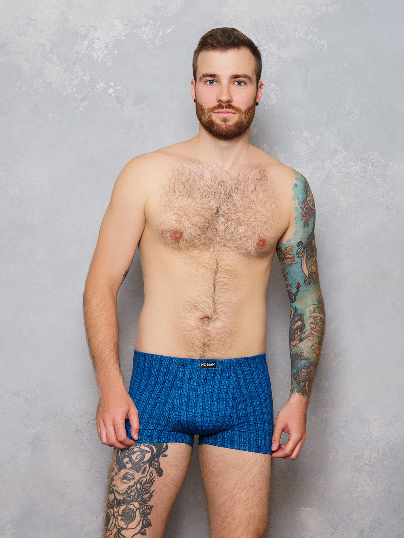 Труси ISSA Plus модель GN5-158__blue Фото