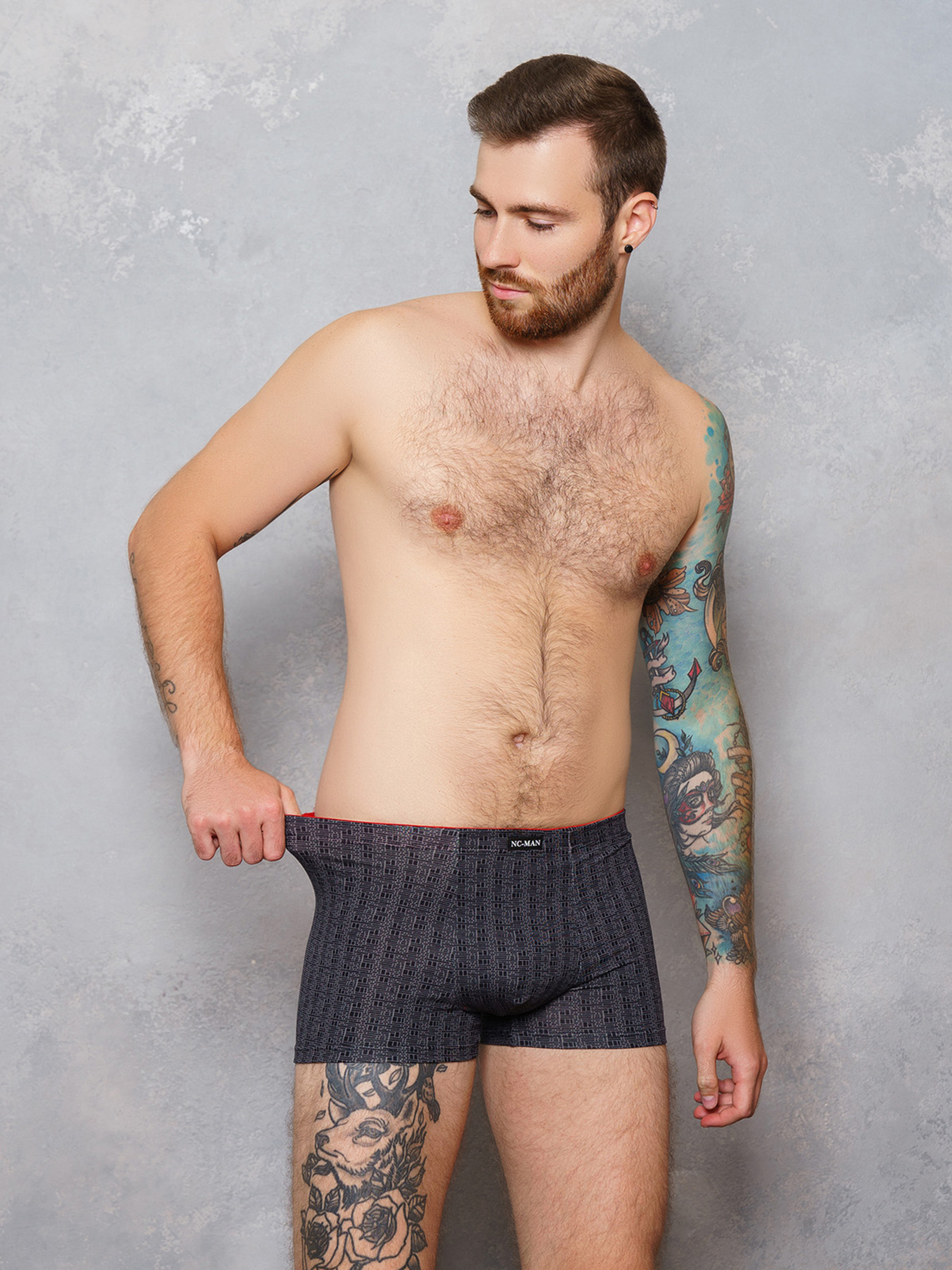 Трусы ISSA Plus модель GN5-158__black Фото