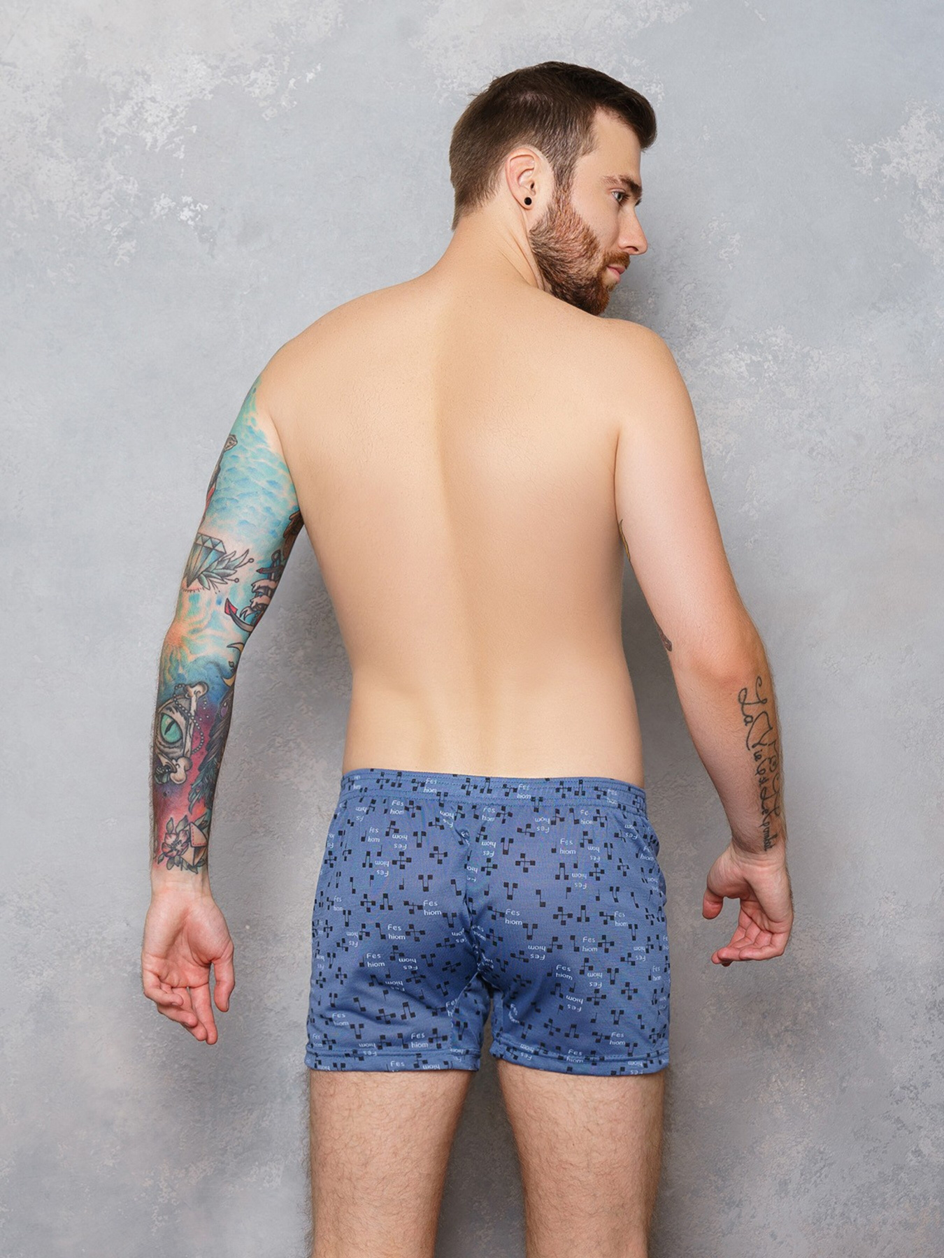 Трусы ISSA Plus модель GN5-99__blue Фото