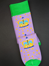 Шкарпетки ISSA Plus модель GNS-109__lilac Фото