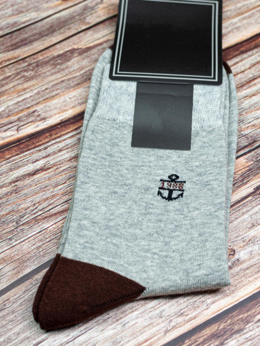 Шкарпетки та гольфи ISSA Plus модель GNS-83__grey Фото