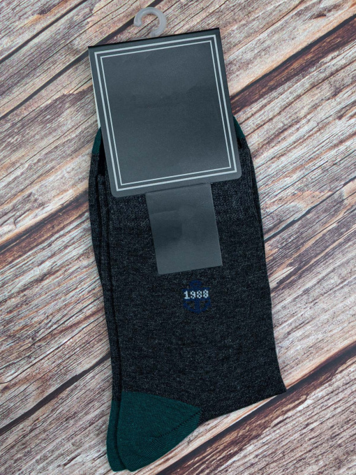 Шкарпетки та гольфи ISSA Plus модель GNS-83__darkgray Фото